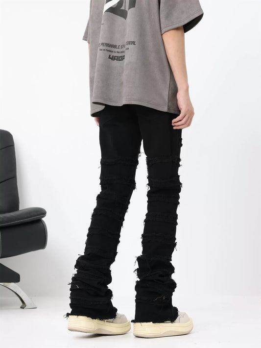 Ripped Hip Hop style Jeans
